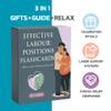 50 Labor Positions Flashcards - Doula & Labor Prep Guide for Natural Birth, Hospital & Home Birth Essentials, and Labor & Delivery Nurse Supplies view 4
