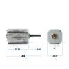 SS266-FT-10340 DC 12V-24V SF-266SH 18mm Square 6-Pole Engine For Car Rearview Mirror Toy Model Train Engine BJXKHFPIV view 3