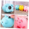 Abaodam 2pcs Cute Cartoon Piggy Bank Unbreakable Plastic Bank for Boys and Girls Fun Saving Money Box for Birthdays Christmas and Anniversaries view 2