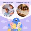 CHCAKA STEM Explorers Brainometry - Brain Games, Brainteaser, Building Logic Toys, Gifts for Boys and Girls, Math Manipulatives-Roll Dice, Race Your Opponent to Fill Grid with Different Shapes! view 4