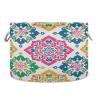 YETTASBIN Mexican Talavera Cotton Rope Basket Large Round Baby Laundry Basket Toy Blanket Books Storage Bin for Bedroom Bathroom Nursery Home Decor, 20 x 14 Inch view 1