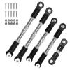 5pcs Steel Turnbuckles Camber Links Toe Links Set Linkage for ARR-ma 1/7 for Infr-Action for 1/8 for Typ-hon Upgrade Parts view 2