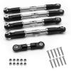 5pcs Steel Turnbuckles Camber Links Toe Links Set Linkage for ARR-ma 1/7 for Infr-Action for 1/8 for Typ-hon Upgrade Parts view 4