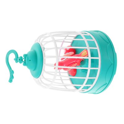 BESTonZON Electric Singing and Chirping Bird Toy Interactive Sound Activated Birdcage for Boy Girl and Adults Realistic Simulation Toy for Endless Fun and Engagement
