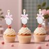 13pcs Silly Goose Cake Toppers, Goose Cupcake Toppers Funny Happy Birthday Cake Decorations for Baby Shower Boys & Girls Animal Theme Birthday Party Supplies view 4