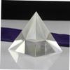 Alipis 1pc Optical Glass Pyramid Prism for Optical Experiments Light Refraction and Rainbow Creation for Home Decor and Office Desk Ornament view 4