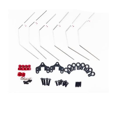 for LC for RAC-ING PTG-2/PTG-2R 1/10 Flat Head Pulling Car Anti roll Rod Set C8068