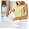 Angoily Easter Foam Eggs Bulk 10pcs Set Unpainted Craft Eggs for DIY Decorations view 3