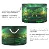 YETTASBIN St. Patrick's Day Hat Cotton Rope Basket Large Round Baby Laundry Basket Toy Blanket Books Storage Bin for Bedroom Bathroom Nursery Home Decor, 20 x 14 Inch view 3
