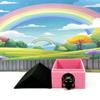 3D Printed Dog with Dog House, Articulated German Shepherd Puppy Animal, Man's Best Friend, Fidget Animal, Office and Home Decor - ADSET1-GS-PH view 3