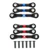 3pcs Steering Link Rod Servo Rod for Ta-Miya TT-02 TT-02T TT02 TT02T 1/10 RC Car Upgrade Parts Accessories(Blue) view 2
