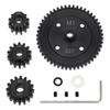 1 Set M1 52T Steel Spur Gear 12T 14T 16T Pinion Gear Center Diff Gear for ARR-MA 1/8 for KRA-TON for Out-CAST for TA-Lion 1/7 view 1