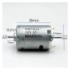 1031242 28mmm RS-385 2.3mm double Dual Shaft 12V DC electronic starter 6V-24V household appliance toy model BJXKHFPIV view 2