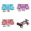 for Wl-Toys 124008 124010 144001 144002 144010 144016 144018 124016 124017 124018 124019 RC Remote Control car Swing arm Parts(Blue) view 2