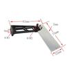 2mm Low-Resistance Rudder, 60x75mm All-Metal Steering Blade for RC Racing Boats, 7075 Aluminum CNC view 2