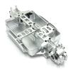 for M-JX for Hy-per Go 16207 16208 16209 16210 H16 M162 Metal Body Chassis 1/16 RC Car Upgrade Parts Accessories(Silver) view 1