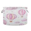 YETTASBIN Hot Air Balloons Cotton Rope Basket Large Round Baby Laundry Basket Toy Blanket Books Storage Bin for Bedroom Bathroom Nursery Home Decor, 20 x 14 Inch view 1