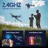 CKYSCHN Brushless RC Plane F4U Corsair - 4CH 500mm RC Airplane 3 Modes to Learn Flight & 6-Axis Gyro, 2.4GHz RTF Remote Control Airplane for Adults - One Key Aerobatic view 2