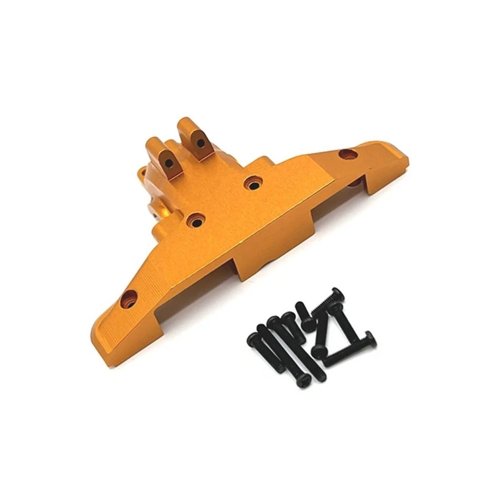 for A93U-RC Car Rear Gear Box Housing Gear Box Upper Cover Kit for SCY 1/16 All Series C8805 RC Car Upgrade Parts(Gold)