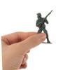 BESTonZON 100pcs Miniature Soldier Figurines Soldiers Model Lightweight Compact Action Figures for Role-Playing Table Decoration view 3