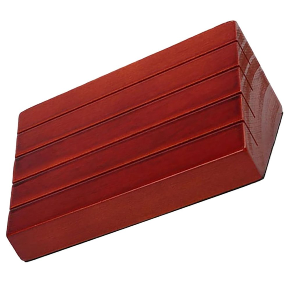 HOODANCOS Wooden Playing Card Holder Display Base for Card Games Sturdy Rack Natural Appearance