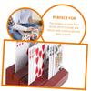 HOODANCOS Wooden Playing Card Holder Display Base for Card Games Sturdy Rack Natural Appearance view 4