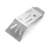 2pcs Stainless Steel Front and Rear Chassis Armor Protector for ARR-ma 1/18 for Gra-nite for Gr-om RC Car Upgrade Parts Accessories view 2