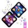 Surelect Dance Mat, 2025 Rechargeable Light-Up 2-Player Opposing Dance Pad with Bluetooth, 12-Button Music Dancing Toy, Christmas Birthday Gift for 3-12 Year Old Boys Girls view 2