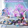 Surelect Dance Mat, 2025 Rechargeable Light-Up 2-Player Opposing Dance Pad with Bluetooth, 12-Button Music Dancing Toy, Christmas Birthday Gift for 3-12 Year Old Boys Girls view 4