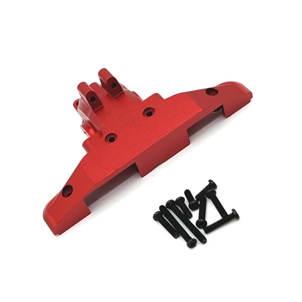 for A93U-RC Car Rear Gear Box Housing Gear Box Upper Cover Kit for SCY 1/16 All Series C8805 RC Car Upgrade Parts(Red)