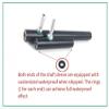 4mm Waterproof Shaft with Oil Nozzle, Full Sealed Transmission Shaft, RC Boat Parts(250mm) view 3