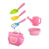 CHICAMPERA 1set Boy Girl Mini Garden Tool Gardening Supplies for Boy Girl Fun Shovels and Rakes for Outdoor Planting and Gardening Activities for Boys and Girls view 1