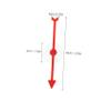 ABOOFAN Plastic Spinners Arrows Rotating Arrow Game Spinners Lottery Wheel for Party and Team Building view 2