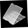 ABOOFAN 4pcs Lab Box for Microscope Slides Plastic Storage Case Thick Holder for Mailing Organizing Slides view 3
