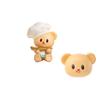 Aven Rabbit Butterbear Baked with Love Series Cubby Face Blind Box Action Figures Mystery Box Cute Random Toys Birthday Gift Christmas Collectible Toy for Desktop Ornaments, 1PC view 1