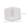HOMSFOU 50pcs Furniture Corner Protectors Epe Foam Corner Guards Safety Guards Table Picture Frame Protection view 4