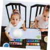 Angoily 1 Set Handmade Foam Globe Shapes Small Mini for Balls Craft Foam Model view 3