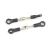 cvking Compatible with WLtoys 144001 1/14 4WD RC Car Accessories RC Parts Metal Tie Link Rods Set Pull Rod Replacement Accessory RC Links Linkage view 4