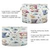 Burbuja Duck with Rain Boots Round Storage Basket with Cotton Rope Handles, Laundry Basket for Blankets, Toys, Nursery, Living Room Decoration view 3