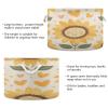 YETTASBIN Sunflower Cotton Rope Basket Large Round Baby Laundry Basket Toy Blanket Books Storage Bin for Bedroom Bathroom Nursery Home Decor, 20 x 14 Inch view 3
