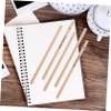 50pcs Hexagonal Student Pencil Drawing Pencils Writing s Erasable Non Sharpening Sketching Eraser Long Wood School Lead view 2