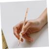 50pcs Hexagonal Student Pencil Drawing Pencils Writing s Erasable Non Sharpening Sketching Eraser Long Wood School Lead view 3