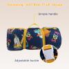 Hi Sprout Toddlers Nap Mat with Removable Pillow and Soft Blanket, Lightweight Daycare Preschool Kindergarten Sleeping Bag, Travel Slumber for Kids Girls Boys (Construction Vehicle) view 3
