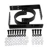 1 Set Universal Black Steel Driveshaft Safety Loop Bolt On Adjustable Drive Tail Shaft view 1