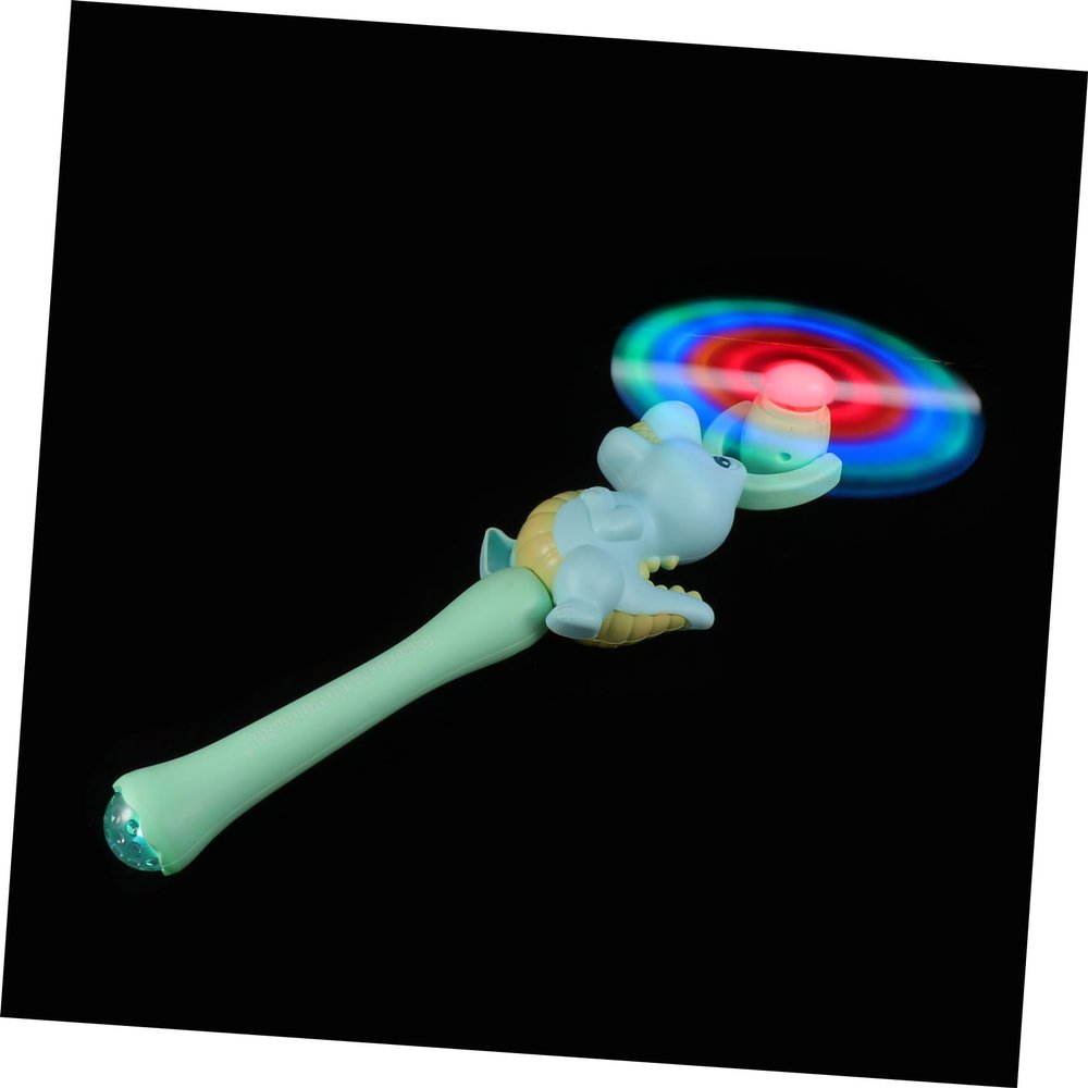 JOINPAYA Fairy Wand Toys Plastic Light Windmill Music Windmill for Kids Rotating Light up Wand Random Color