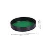 BESTonZON 5pcs Dice Cup Bottom Holder Felt-lined Replacement Shaker Tray for Dice Games Compatible Standard Cups for Parties and Entertainment Venues view 2