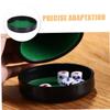 BESTonZON 5pcs Dice Cup Bottom Holder Felt-lined Replacement Shaker Tray for Dice Games Compatible Standard Cups for Parties and Entertainment Venues view 3