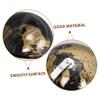 AUTSUPPL Decorative Rotating Earth Globe Compact Geography Teaching Aid with Solid Base for Office Classroom and Home Decor English Globe view 3