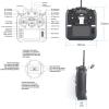 HTLNUZD RadioMaster TX16S MKII V4.0 RC Transmitter with Hall Gimbals ELRS 2.4G Wireless System, FCC Versions Includes Supports EDGETX & OPENTX Firmware for Drone/Radio Control Models view 4