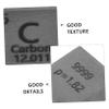 Luxshiny Metal Density Cube for Education High Density Element Display for Science Labs and Teaching Carbon Cube and Smooth Finish for view 3